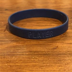 Nike Baller ID band wristband new out of package adult size navy blue = player